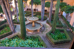 Alhambra-trädgård
